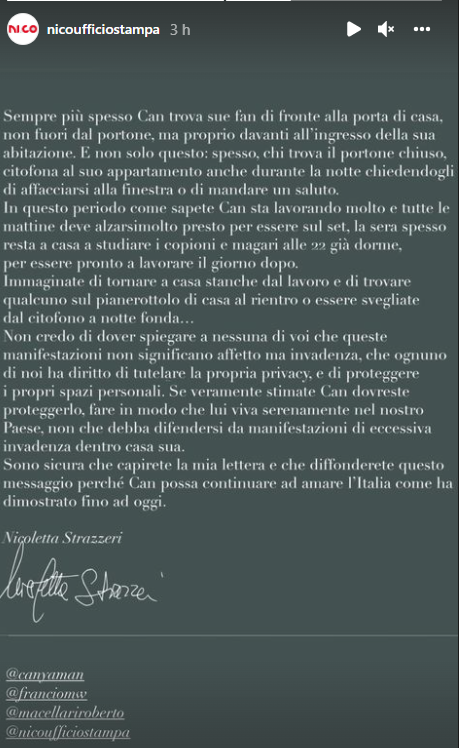 Mariagenn59's tweet photo. A tutte le indignate  che gridano al rispetto per  Can, che postano il comunicato stampa ma  allo stesso tempo fanno collezione di selfie a chi ne fa di piu',io mi chiedo :ma hanno capito che il comunicato e'  rivolto a loro? ho i mie dubbi . https://t.co/wZ3EOeEr40