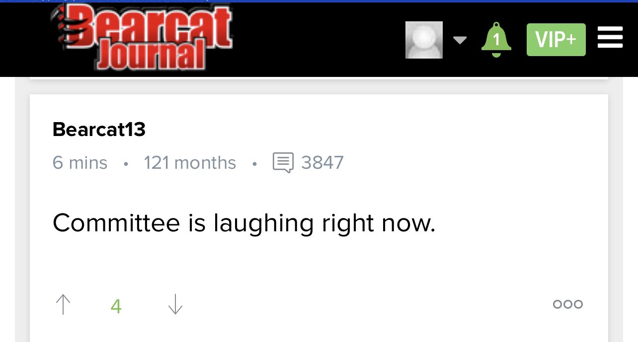 Message Board Geniuses on Twitter "🚨🚨MELTDOWN ALERT!🚨🚨Cincinnati 