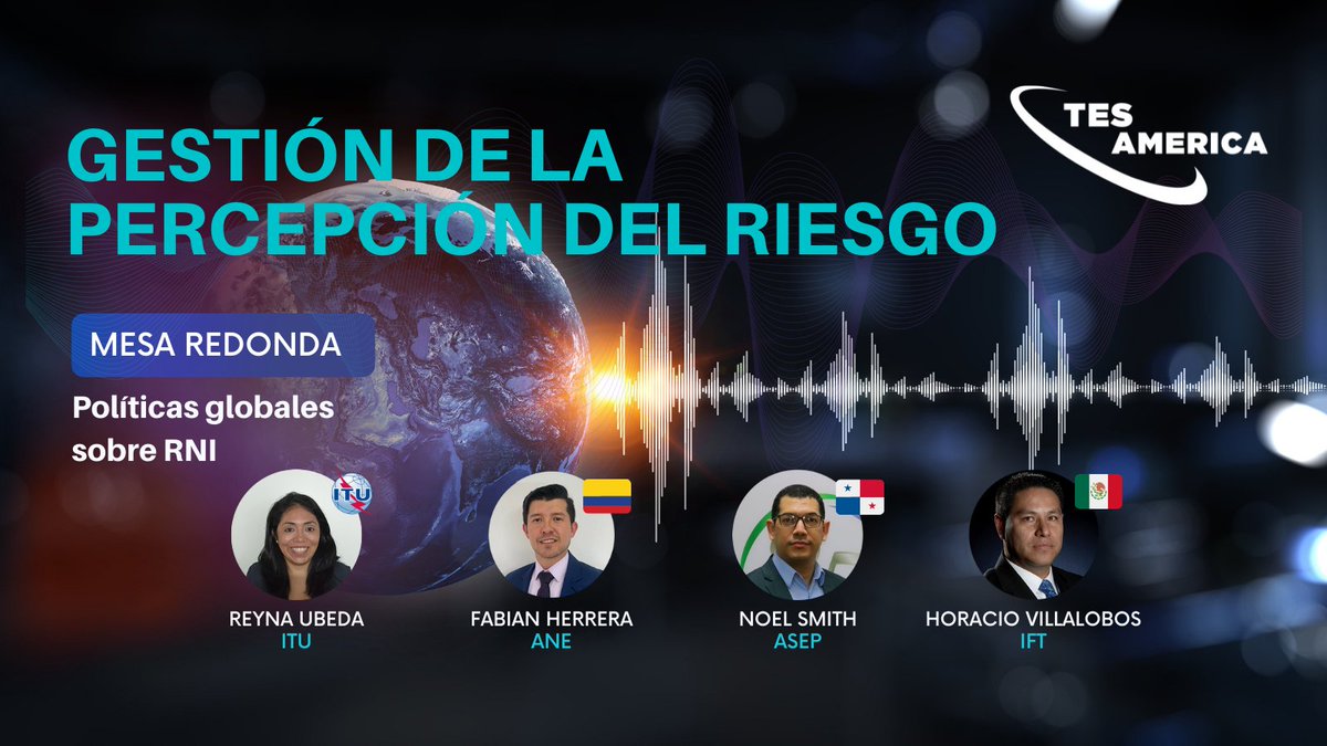 TesAmericaMX's tweet photo. Te invitamos a nuestro próximo #webinargratis  24 de noviembre 10:00 am (GMT-6) 4 panelistas miembros de @IFT_MX @ANE_Colombia @ITUAmericas @AsepPanama  regístrate aquí https://t.co/XO87hVdXNF https://t.co/bpkGIBo5Sp