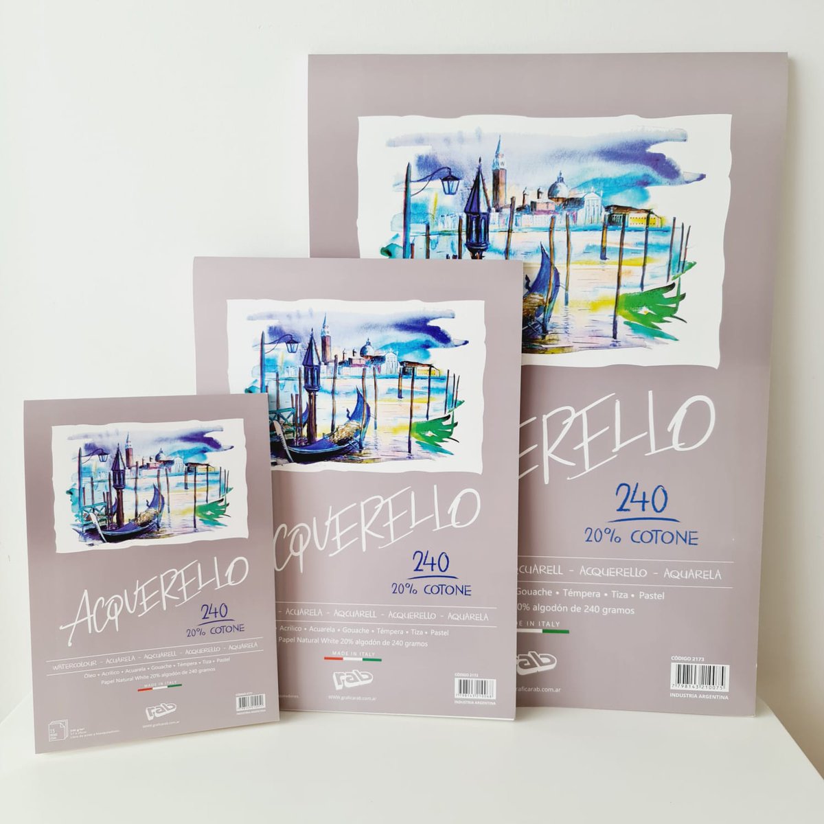 GraficaRab's tweet photo. Llegaron los #acquerello !

Estamos muy felices porque tenemos con nosotros los blocks para #acuarelas ! Vienen en diferente gramajes y con diferentes porcentajes de algodón! Seguimos en IG! https://t.co/4VXJ72cy00 https://t.co/r5wnTObX79
