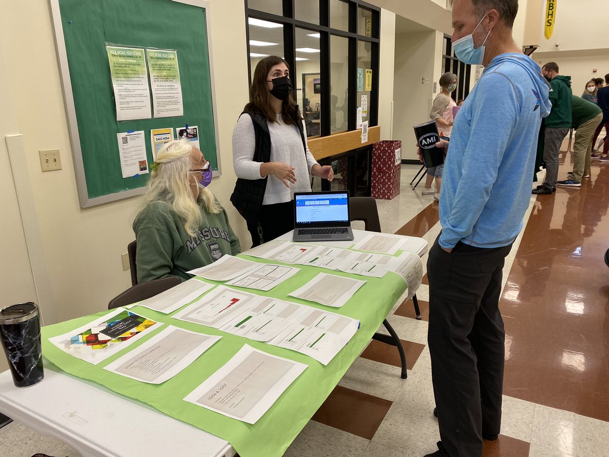 rockbridgeavid's tweet photo. What a great morning at our Rock Bridge High School Data Fair. PLTs shared their formative assessment data with colleagues. #LearningIsForLife https://t.co/arykZt5hvr