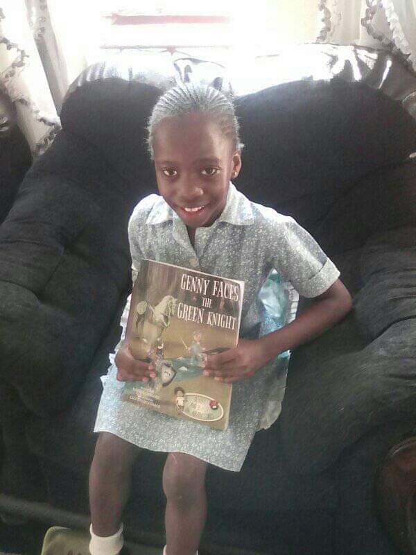 darrelgr's tweet photo. All the way from beautiful Zimbabwe. Their mom sent me these photos. It made my day. #gennyandbug https://t.co/mrn362FPkp