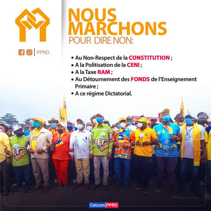 Icone_Carbone's tweet photo. Cher @pprdofficiel, je respecte votre liberté de manifester, qui est garantie par la constitution. Mais je me demande simplement: quel jour êtes vous déjà repenti d'avoir politisé la CENI, d'avoir torpillé la CONSTITUTION, d'avoir  DÉTOURNÉ et de la DICTATURE sous votre pouvoir? https://t.co/g1uz3q0JNJ