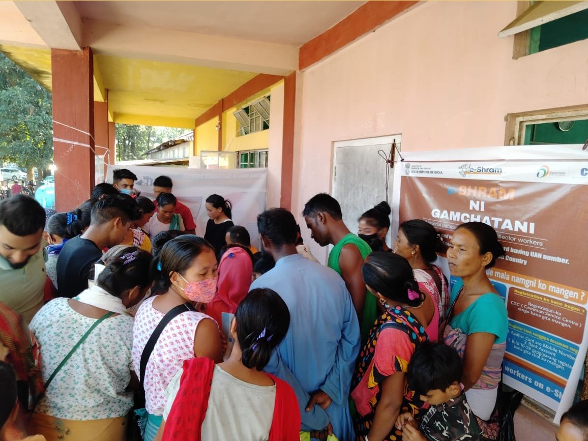 bkhongjoh's tweet photo. Tele law Awareness and Registrations across all Districts of Meghalaya . DMs , CSC Vles ,PLVs all participated. Happy to see Women Vles &amp; Plvs being active also promoting eshram with our EGH DC Sir  leading . 
https://t.co/KPkxhSgekB
@dintya15 @sanjaykrakesh @CMO_Meghalaya https://t.co/IVzst6MwhY