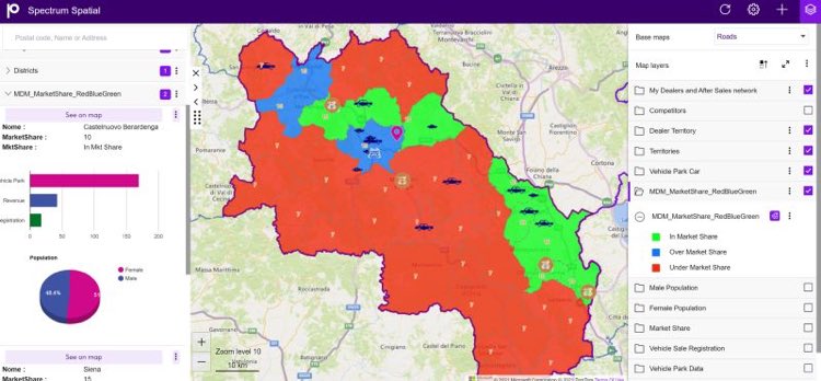 mmodima's tweet image. #30DayMapChallenge #LocationIntelligence 
 Day 6 – 7 - 8 – Red, Green, Blue
With sharing a map you go directly to the point! 
WHERE are we UNDER/Red, IN/Green or OVER/Blue of our Market Share in the territory? 
Old fashion thematic maps are still the best!
#SpectrumSpatial
