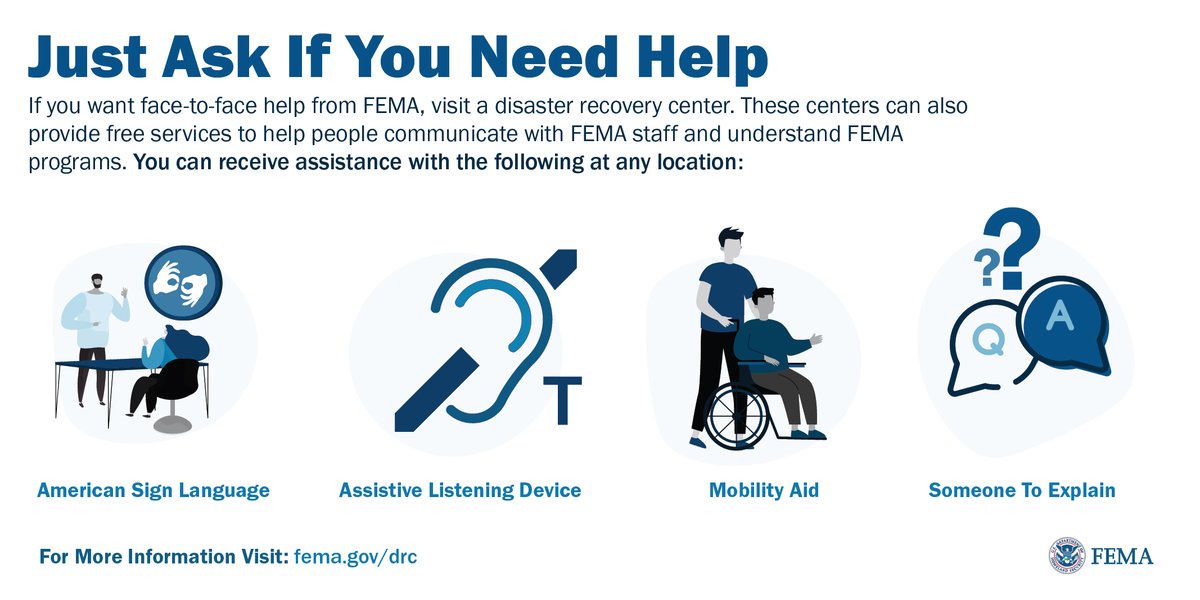 femaregion2's tweet photo. FEMA knows how important it is to create a safe, inclusive environment and to ensure all individuals have access to @fema programs and services available to individuals impacted by #HurricaneIda in #NY. If you need assistance, just ask. https://t.co/XGKwYpTK14