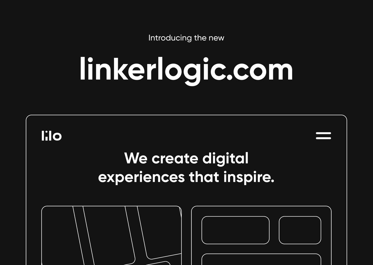 linkerlogic's tweet photo. We are excited to announce the launch of our new website, showcasing the best of our work to date. https://t.co/RZufjhCw8t