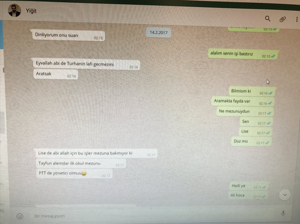metcihan's tweet photo. tügva yöneticilerinin kendi aralarındaki whatsapp muhabbeti https://t.co/k5LKUaF7GV