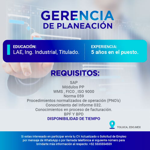 LandsteinerMx's tweet photo. Te compartimos nuestras vacantes disponibles.
¡Únete a nuestro equipo de trabajo!
#LandsteinerMx #Vacantes https://t.co/wnw8T6j6Zv
