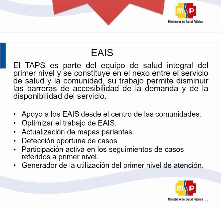 TecnicosTaps's tweet photo. #Téc TAPS Vs a otros Ministerios @MIES.
El trabajo del Técnico en Salud #taps #MSP  es netamente trabajo en la comunidad #territorio con más  de 2 #mil 500 usuarios/pacientes #vS grupos de 80 personas dirigidos por los del #mies. 
Pedimos realce  y salarios justos 
🇪🇨🇪🇨🇪🇨🇪🇨🇪🇨🇪🇨🇪🇨 https://t.co/Mgqm0eSGgQ