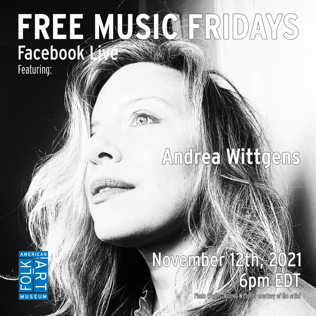 FolkArtMuseum's tweet photo. TONIGHT Free Music Fridays, 6-7:30 p.m. ET with performances by @danninicholls, #MaggieCarson, and @andreawittgens live on Facebook hosted by @LaraEwen
REGISTER: https://t.co/lTwDiJQD6T
#AFAM #FreeMusicFridays #AFAMPrograms https://t.co/rukMYgujbu