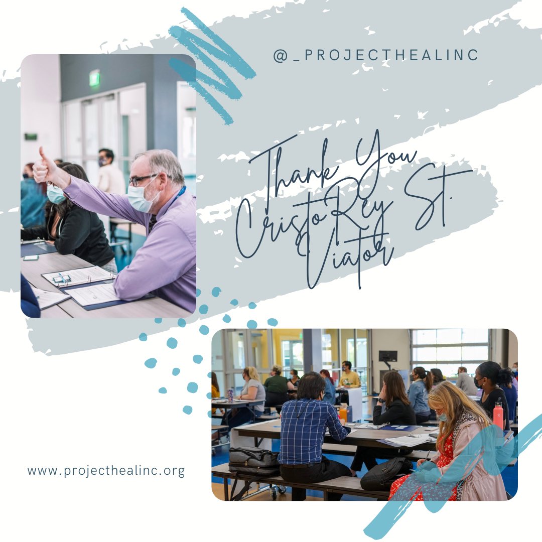_projecthealinc's tweet photo. The #ProjectHEALinc team wants to extend a huge thank you to the educators, administrators &amp; staff at @CristoReySV who advocated for learning experiences &amp; resources to help develop trauma-informed mindsets to better serve their students in the North Las Vegas area. https://t.co/9QYAZZQy0o