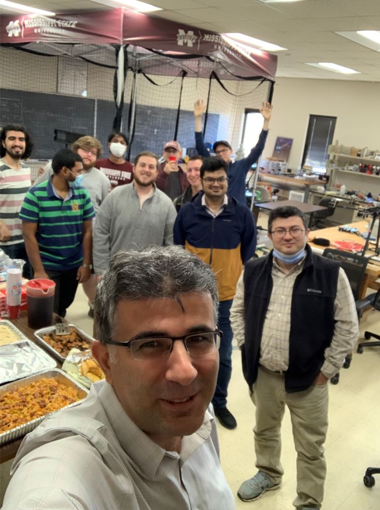 impress_lab's tweet photo. We had a great potluck party with delicious food and conversation! @MSUEngineering @ECEmsstate @CAVS_MSSTATE https://t.co/LrMqp1sVLN
