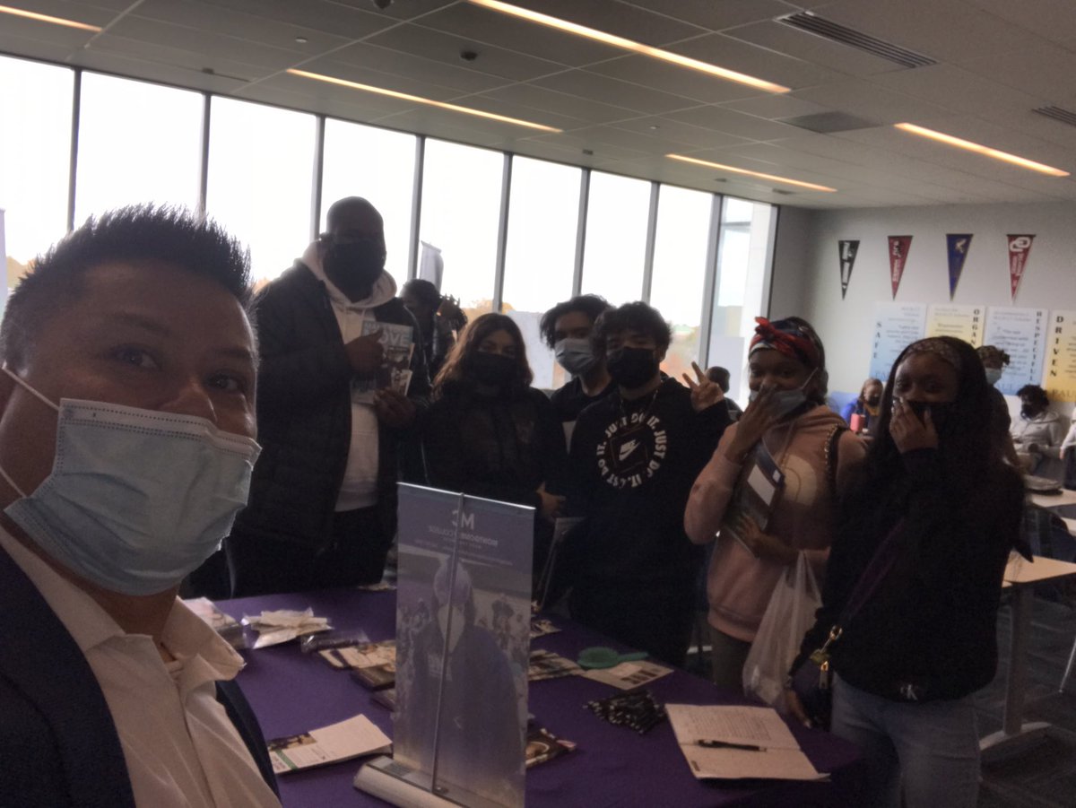 JimmyNguyenMC's tweet photo. It’s been a while but @ApplyMC is back out to talk about @montgomerycoll programs @PaulPCS . It’s exciting to see students in person again. https://t.co/uR2gB5Gyra