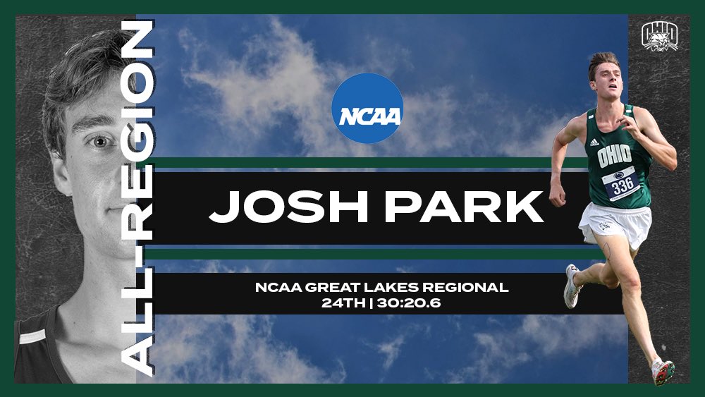 All-Region honors for our very own, Josh Park! #OUohyeah #ohioxctf
