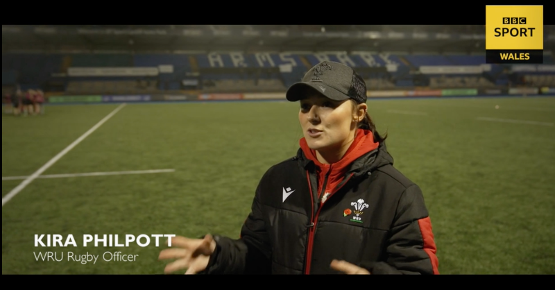 BBCScrumV's tweet photo. Scrum V meets some of the women and girls hoping to play their part in developing - and becoming - the next generation of top-flight players 🏉