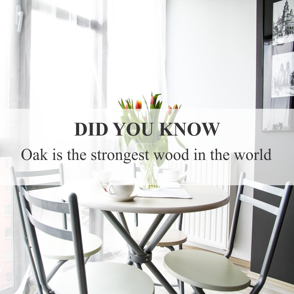 HFaddenRealtor's tweet photo. Did you know | Oak is the strongest wood in the world https://t.co/Uw04yWUs73 Oak is said to have almost five times the robustness of Scots pine – now that’s tough! https://t.co/ZYEXmeqitT