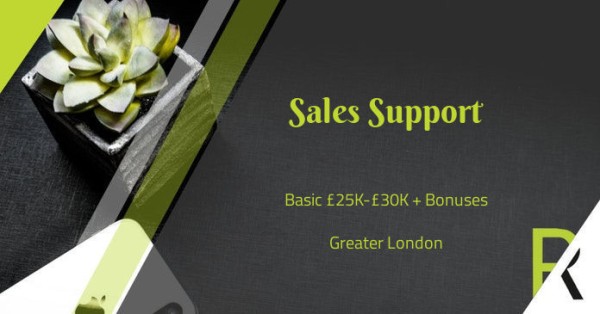 MorneA81's tweet photo. New opportunity! Sales Support, Basic £25K-£30K + Bonuses - #GreaterLondon. https://t.co/T2nXEJHZKO https://t.co/0Tjgjlq9R3