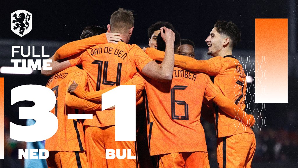 OnsOranje's tweet photo. Good win, Young Lions 🦁

#JongOranje #NEDBUL #TheNextUp https://t.co/XblEb9gK9j