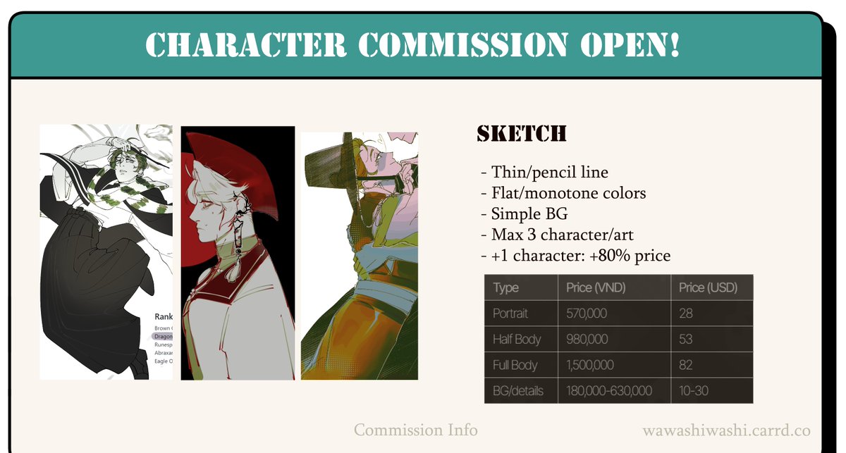 arashi_washi's tweet image. โ๏ธCOMMISION OPEN!!!โ๏ธ A THREAD
I finally re-open my commission! And I will be doing it full time till further notice. My site is here for more information
RT and sharing is much appreciate! It would help me out alot! ๐ฅบ๐ฅบ๐ฅบ