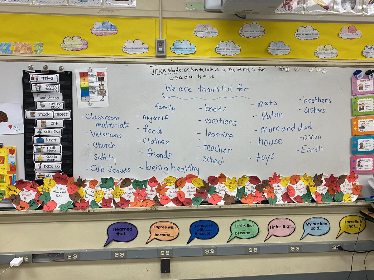 Miss_EWalker15's tweet photo. We have a lot to be thankful for in Room 15! #ShrewsburyLearns https://t.co/yENtKfQFuf