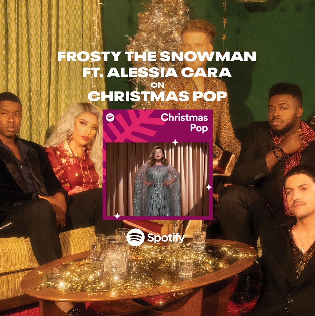 PTXofficial's tweet photo. Start off the weekend with holiday cheer! ⛄️ Stream our song "Frosty The Snowman" ft. @alessiacara on @Spotify's Christmas Pop playlist! https://t.co/6ZdGwQvxGK #PTXEvergreen https://t.co/HVzRHsVxIA