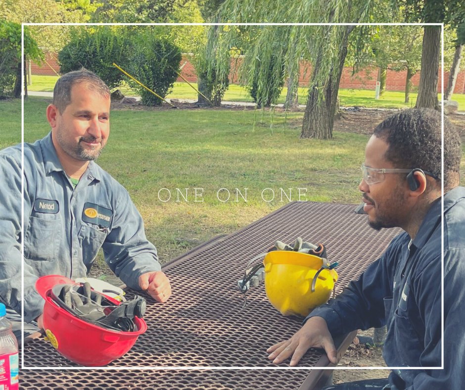 #FoundryFriday can be the perfect time for a One on One.

Here at Temperform, it's important to us that every employee has time set aside for a weekly One on One with their direct Supervisor.

#Communication #Foundry #O3 #oneonone #calawton #lawtondifference #weareremarkable