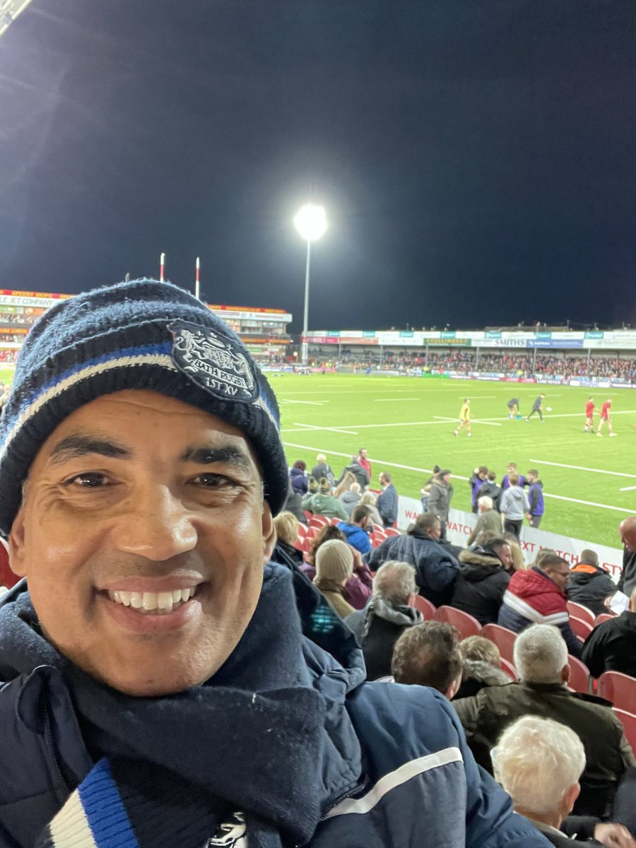 Looking forward to tonight’s Gloucester v Bath - Gabriel’s first 1st team game!