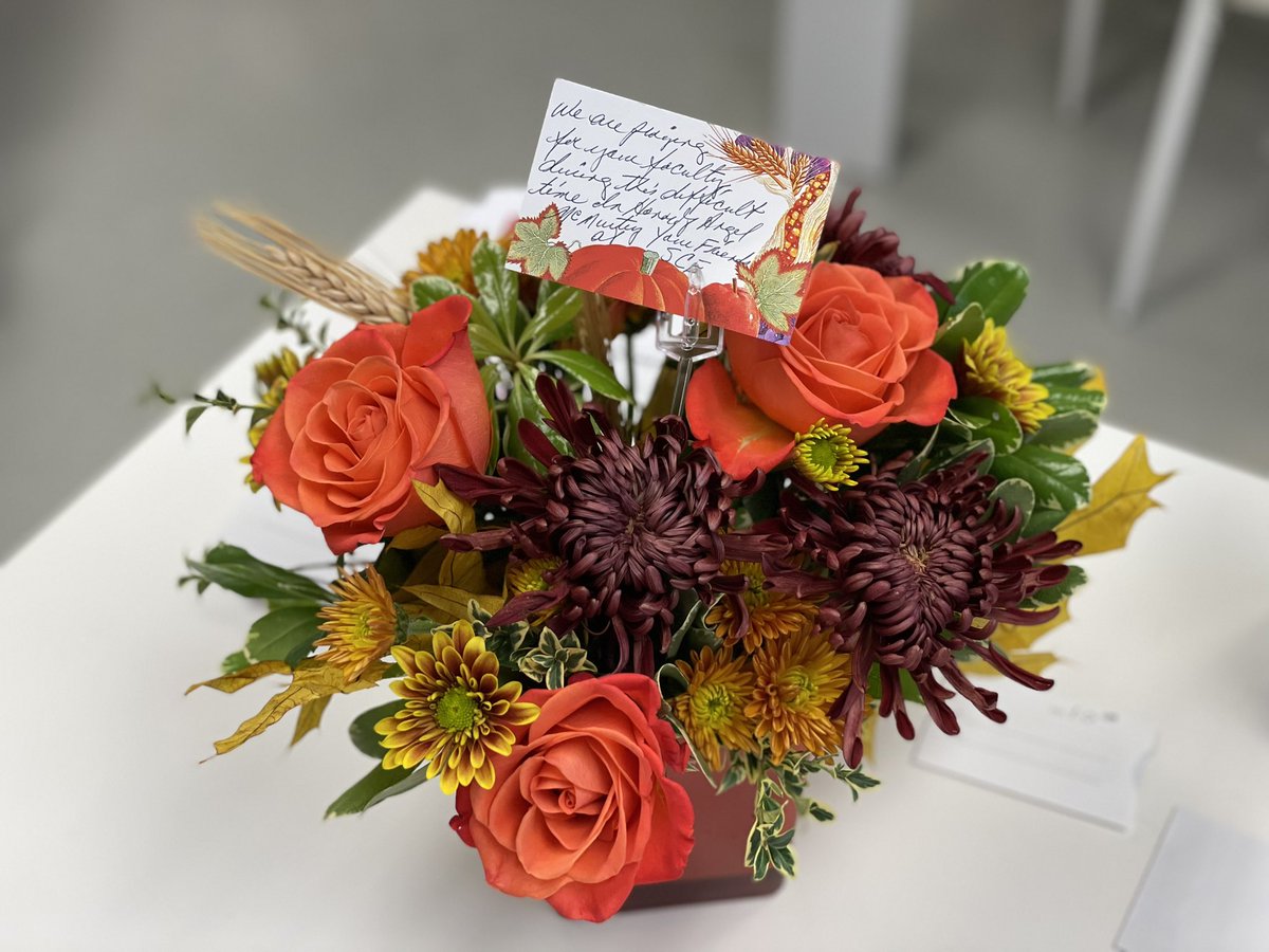 Thank you to our dear friends from SCE for the beautiful flowers! We love you, and we appreciate your prayers. We will miss our sweet friend Angel McMurtry. <a href="/camp_station/">Station Camp Elementary</a> <a href="/rachealmason/">Racheal Mason, Ed.D.</a> <a href="/ClappsClass/">Mr.Clapp's Class</a> <a href="/tonya_devore/">Tonya Devore</a> <a href="/ErinHutton7/">Erin Hutton</a>
