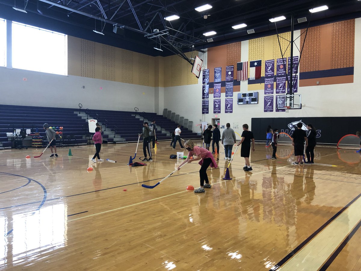 Hockey Skills Day! @TimberviewMS