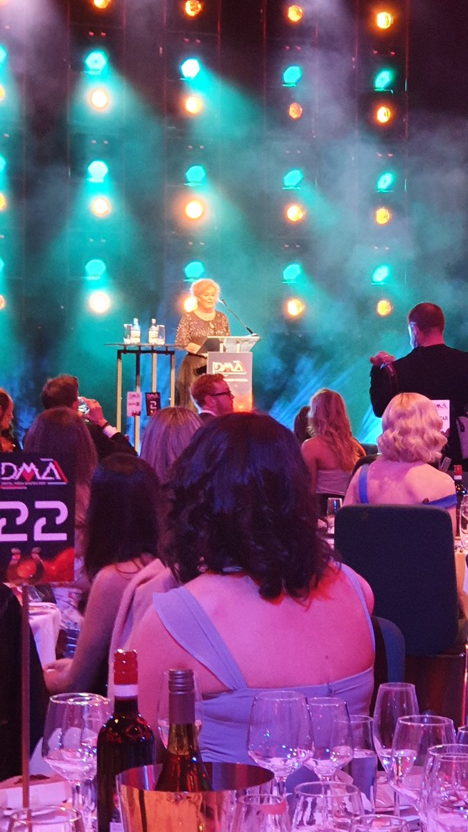 Lovely to see @ Trish Murphy open the #dma2021 awards.  Looking forward to a great night!!