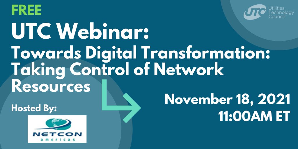UTCNow's tweet photo. Learn more about this #FREE webinar, hosted by @NetconAmericas https://t.co/mvKnzxdC8W
#ConnectMaster #DigitalTransformation2021
#DigitalTtransformationSolutions #NetworkInventory
#NetconAmericas https://t.co/rMy7BYq56B