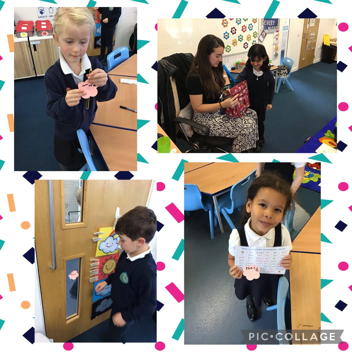 The children have LOVED reading about Traction Man’s adventures and learning all about the materials of his outfits. Today we became material investigators and labelled some materials around our classroom. We even guessed some of them from the ‘feely bag’! <a href="/AvonwoodScience/">Avonwood Science 🔬🚀🌱 Clare Grimley</a>