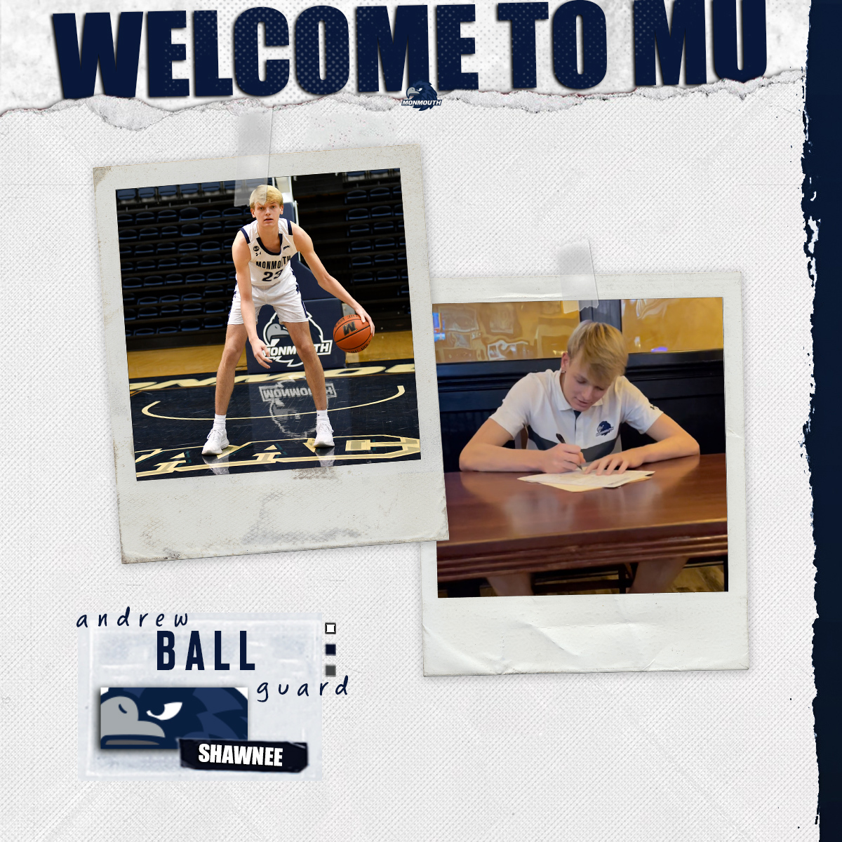 Monmouth Basketball (@monmouthbball) on Twitter photo ππππππΏ βοΈπΌ
Pumped up to bring <a href="/andrewb_4/">Andrew Ball</a> to Monmouth!
#FlyHawks ππππππΏ βοΈπΌ
Pumped up to bring <a href="/andrewb_4/">Andrew Ball</a> to Monmouth!
#FlyHawks