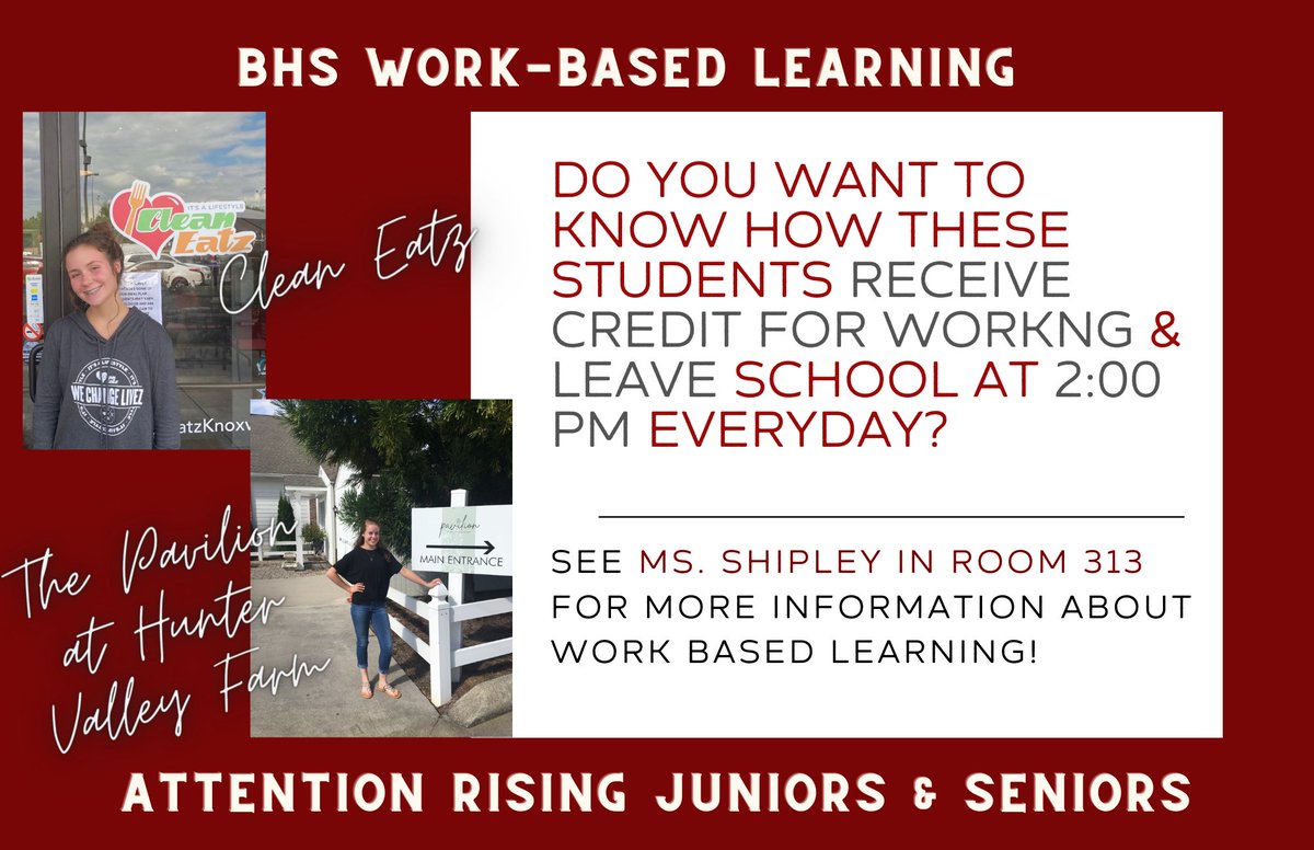 BHS_Work Based Learning (@bhswork) on Twitter photo 