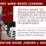 Photo by BHS_Work Based Learning (@BhsWork)