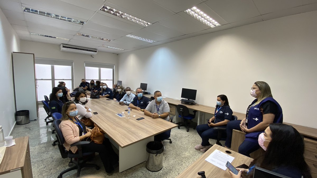 regulacaorj's tweet photo. Esta semana foram realizadas mais duas reuniões com as equipes NRs, reafirmando nossas ações de aproximação e fortalecimento de fluxos.
.
.
.
#Regulação #OrgulhoSUS #gestaoequipe https://t.co/QRWY2RLSNh