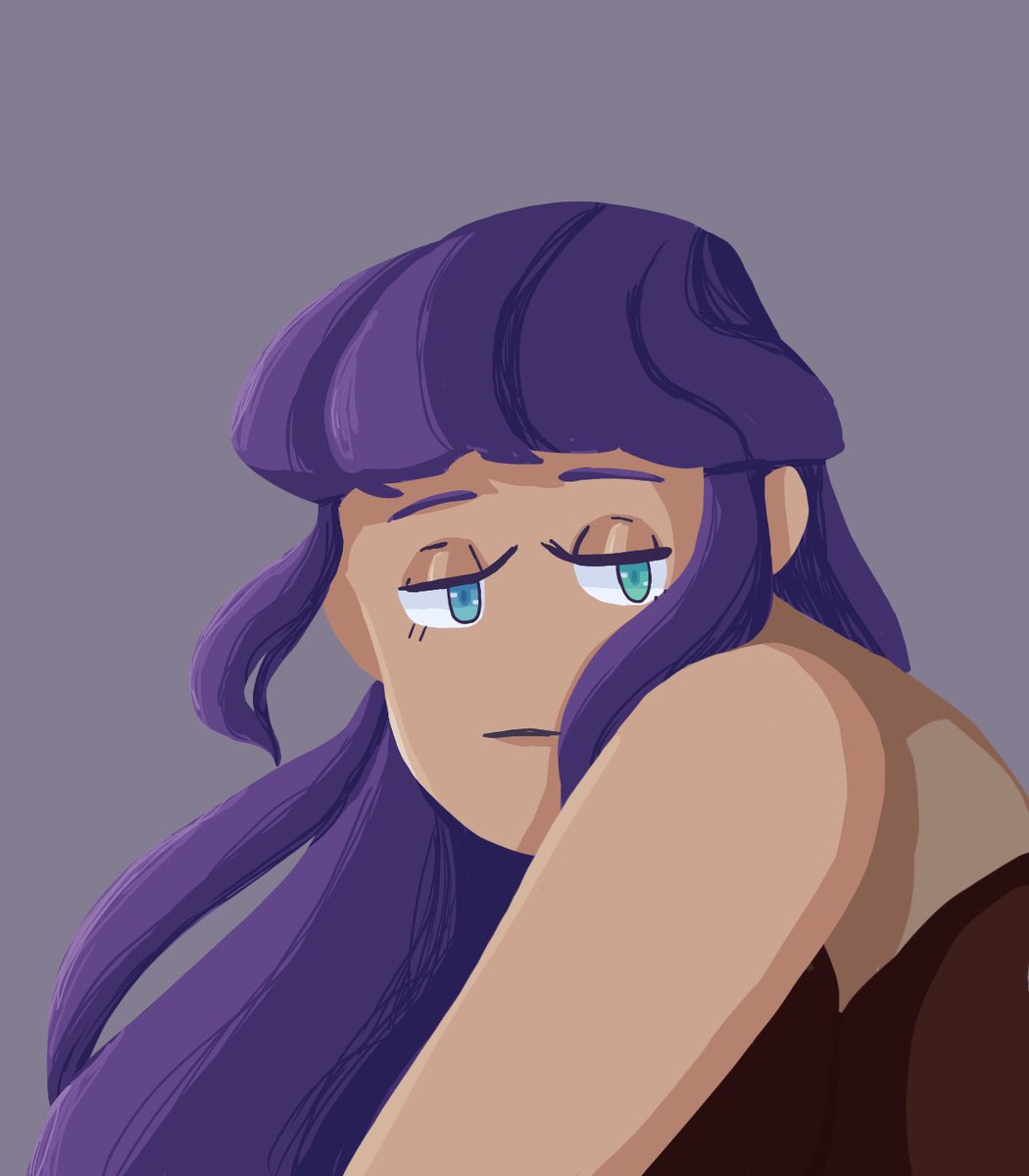 LilDoodle8's tweet photo. This is an attempt at a line-less art style but Im kind proud of the coloring. The pose may need some work. https://t.co/hJ3kWJbHG6