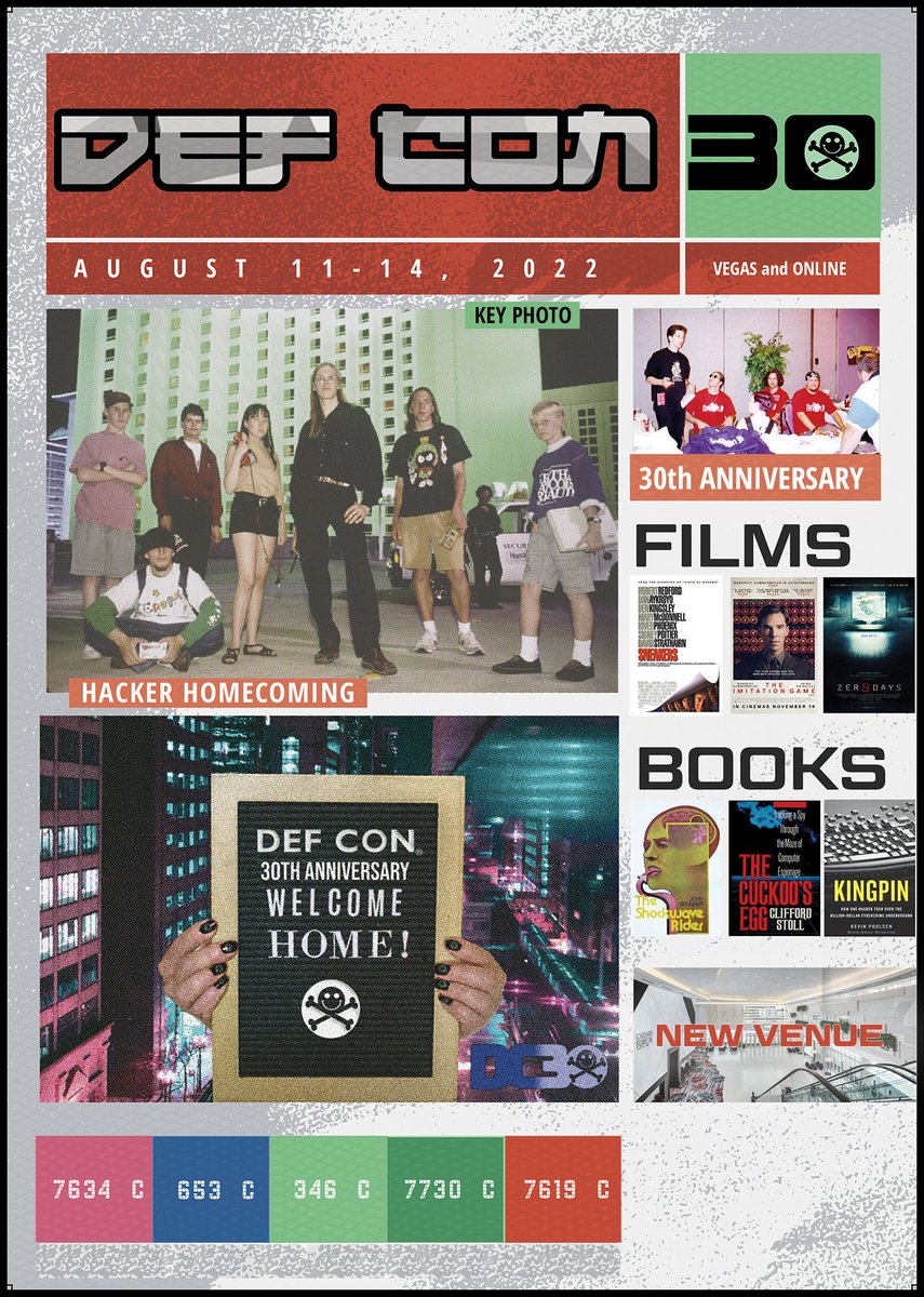 The #Defcon30 Theme is... Hacker Homecoming!

It's been a crazy couple of years, but we're looking forward to reuniting in Vegas with more of our hacker family next summer. We hope you're excited about it, too.  Full theme announcement is here:

forum.defcon.org/node/240151