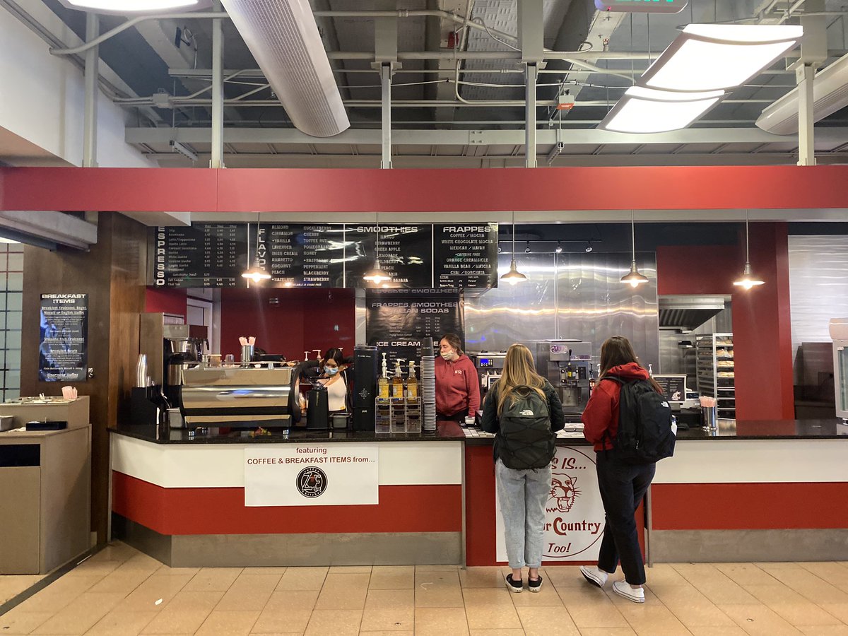 Happy Coug dump Friday. Did you know that Cougar country is open on the ground floor of the CUB ?! 🎉