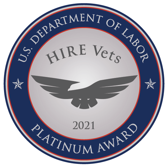 Digital Defense is honored to receive the HIRE Vets Platinum Medallion Award for the recruiting, hiring, and retaining of veterans. We are grateful to have these invaluable team members. ow.ly/V3Ro50GMuO4 #veterans #cybersecuritycareers