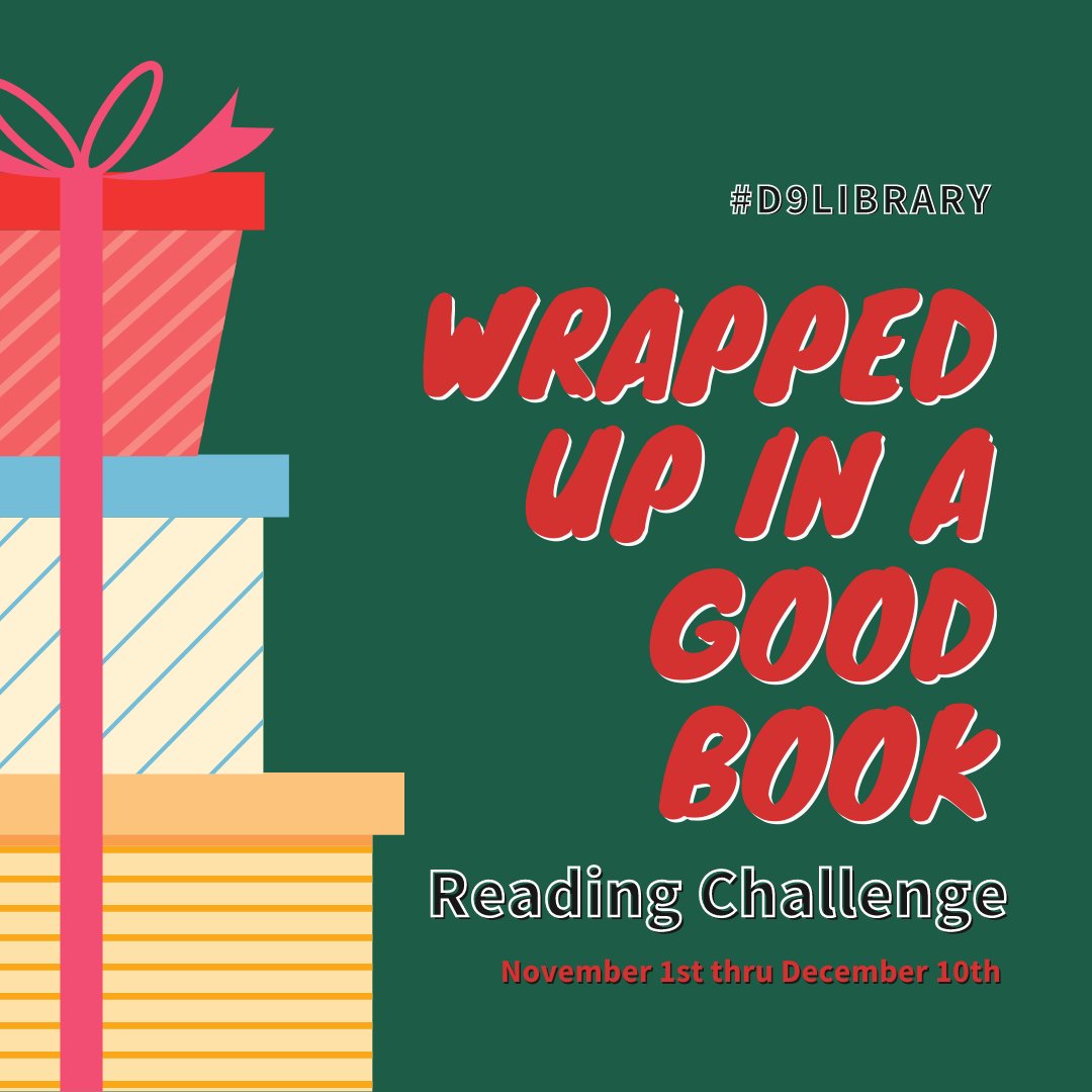 Dobie9Library's tweet photo. The #WrappedUpinaGoodBook #ReadingChallenge has 4 weeks left!
Earn 750 points in #READsquared during the challenge window and you are invited to the #CocoaandCandyCanes Reading Celebration!
#longhornsREAD #PISDreads #reading #books #ebooks #audiobooks #hslibrary @dobie9campus https://t.co/inDMOD88vv