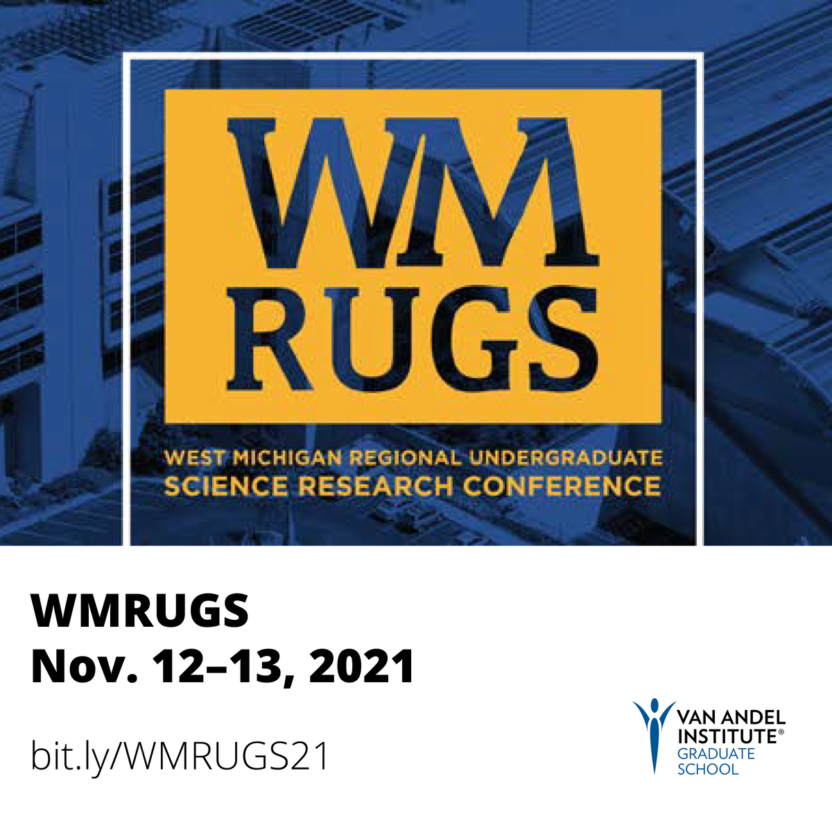 VAInstitute's tweet photo. We're thrilled to be hosting another virtual West Michigan Regional Undergraduate Science Research Conference today and tomorrow! Thanks to all the students, scientists and recruiters who are joining us. To learn more about this conference, visit https://t.co/mE8okWmjZw. https://t.co/F8QnsRrSFI