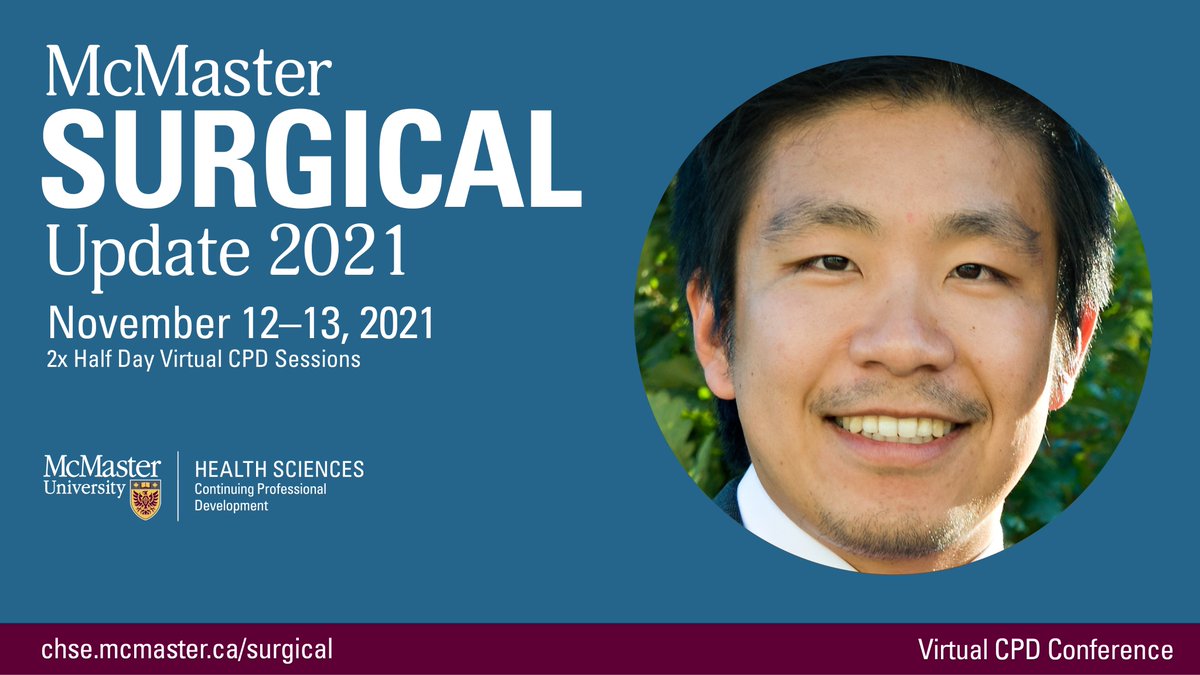 Now presenting: Cauda Equina, with Dr.Bill Wang, assistant professor <a href="/McMasterU/">McMaster University</a> <a href="/BillyHWang/">Dr. Bill Wang</a> #Neurosurgeon <a href="/HamHealthSci/">Hamilton Health Sciences</a> <a href="/McMasterSurgery/">McMaster Surgery</a> 
#SurgeryCPD #Neurosurgery 
chse.mcmaster.ca/surgical