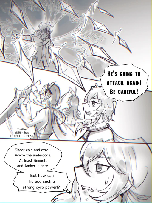 The time has come.

#GenshinImpact #原神 #Albedo #Lumine 