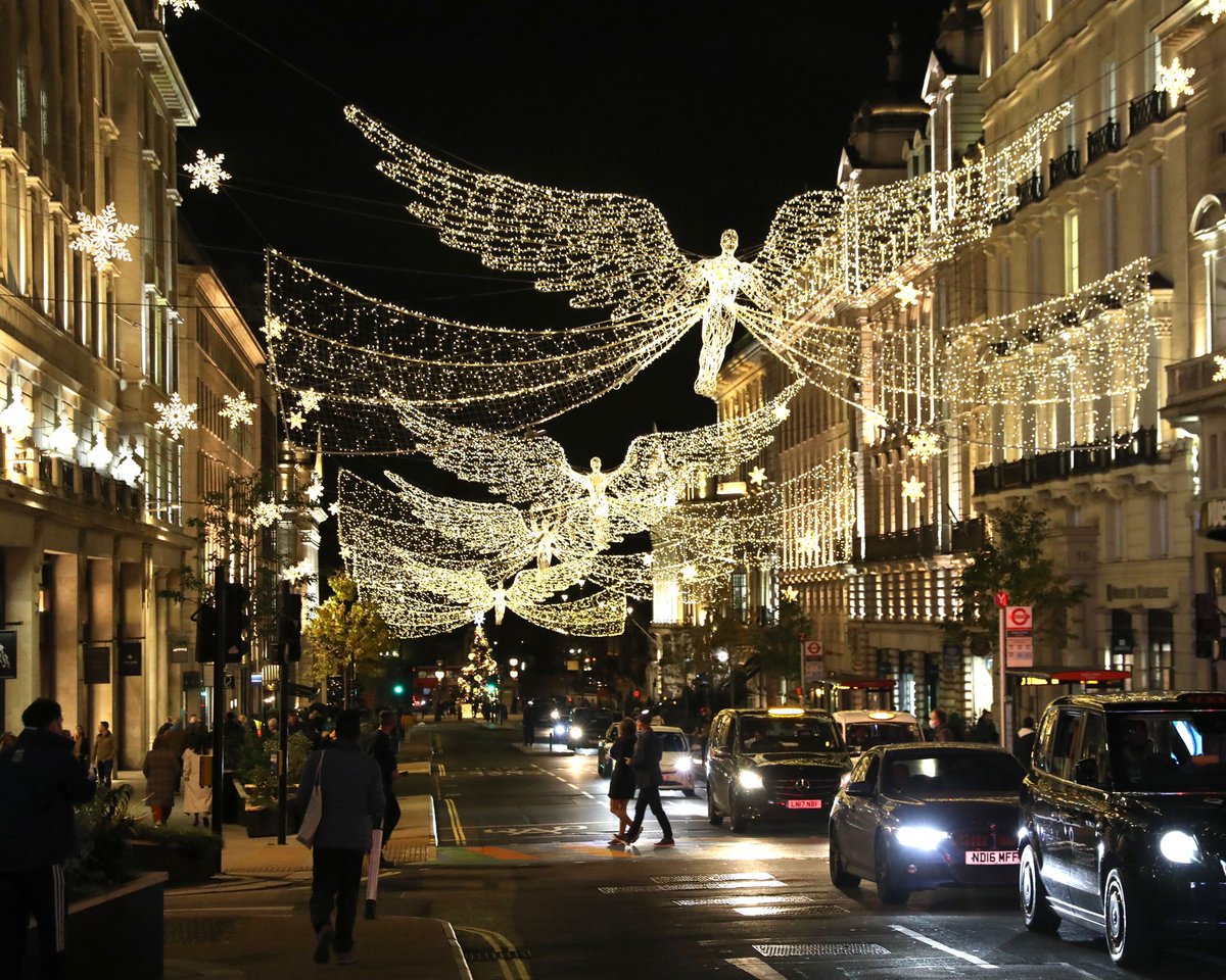 London’s West End Christmas lights are officially on!