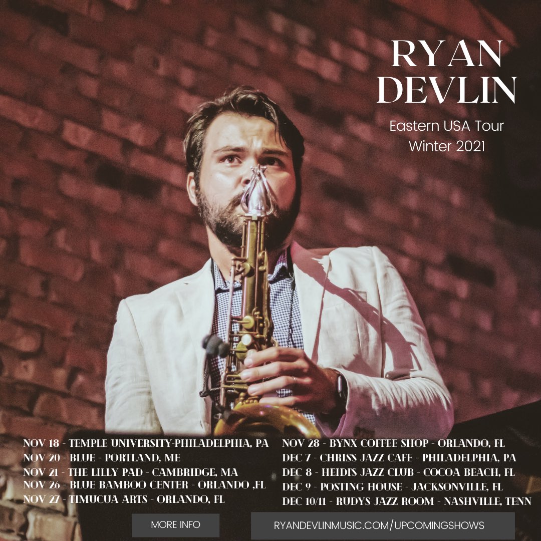 rfdsax's tweet photo. Ending the year with a tour! More dates coming in January!!! https://t.co/2fpS2tgKru