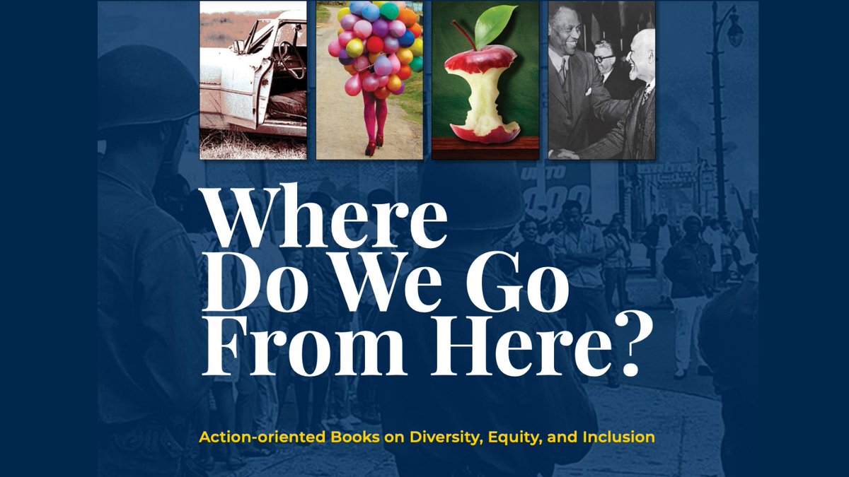 24 action-oriented DEI books with a focus on antiracism, curated by <a href="/M_Publishing/">Michigan Publishing</a>. Free to <a href="/UMich/">University of Michigan</a> community and lots of accessible content for users outside of U-M!

Explore the collection: myumi.ch/MEVxG
