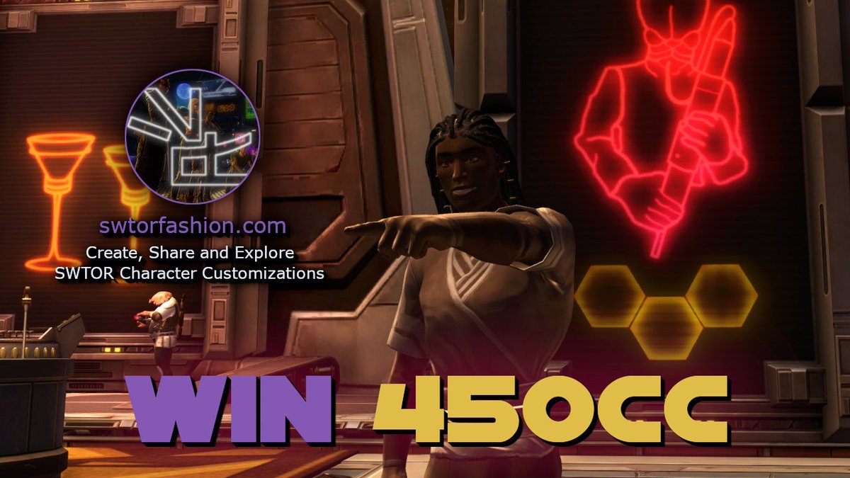 swtorfashion's tweet photo. 🎉Win #SWTOR 450 Cartel Coins🎉

⭐️You MUST be following @swtorfashion

⭐️Like this Tweet
⭐️Bonus: Retweet this Tweet for 2x chance to win!

🎁Winner drawn 14th Nov @ 7pm UTC / 1pm CST / 11am PST https://t.co/m3gR4BFJ5a