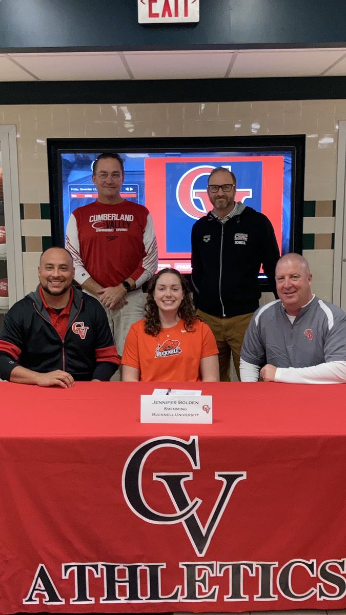 Journey from <a href="/CVSDeagles/">CVSD Athletics</a> to <a href="/Bucknell_SWIMDV/">Bucknell Swim & Dive</a> made possible by hard work &amp; support from CV AD Mike Craig, Asst AD Darnell Stanford, <a href="/cvswimdive/">Cumberland Valley Eagles Swimming and Diving</a> Head Coach Mike Gobrecht &amp; CVAC Head Coach Gus Schnell. Thank you!!